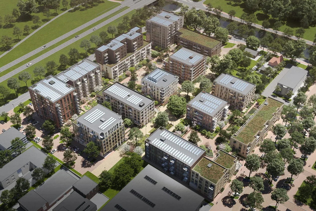 Nieuwe Noord Hoofddorp ENZO architecten moderne duurzame woningbouw architectuu