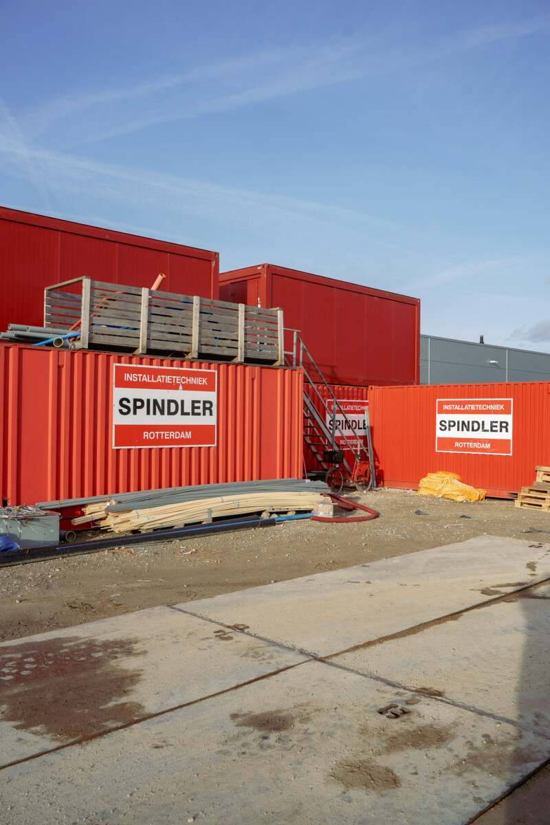 Spindler containers Het Nieuwe Noord