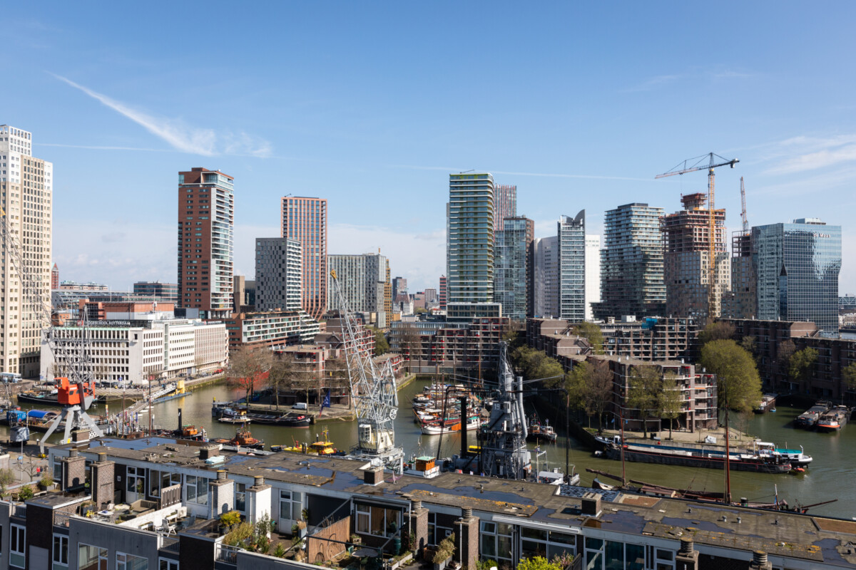 Uitzicht vanaf project Spindler