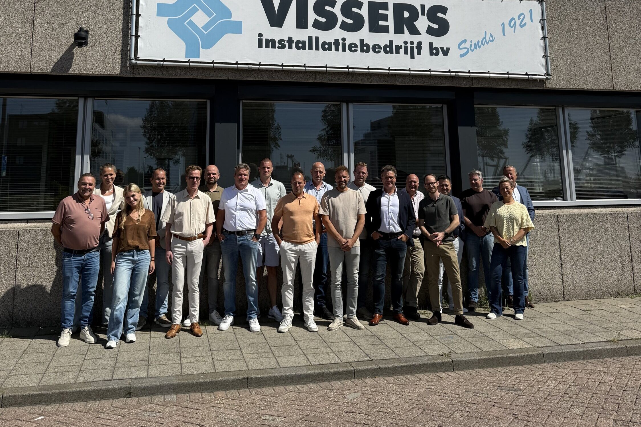 Groepsfoto Spindler Familie