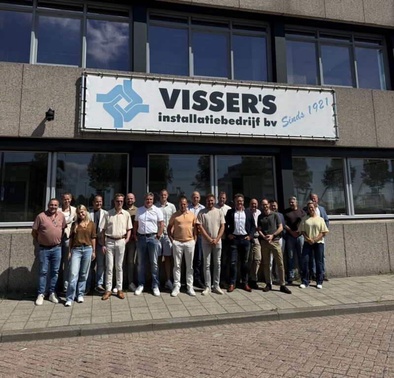 Groepsfoto Spindler Familie bijeenkomst