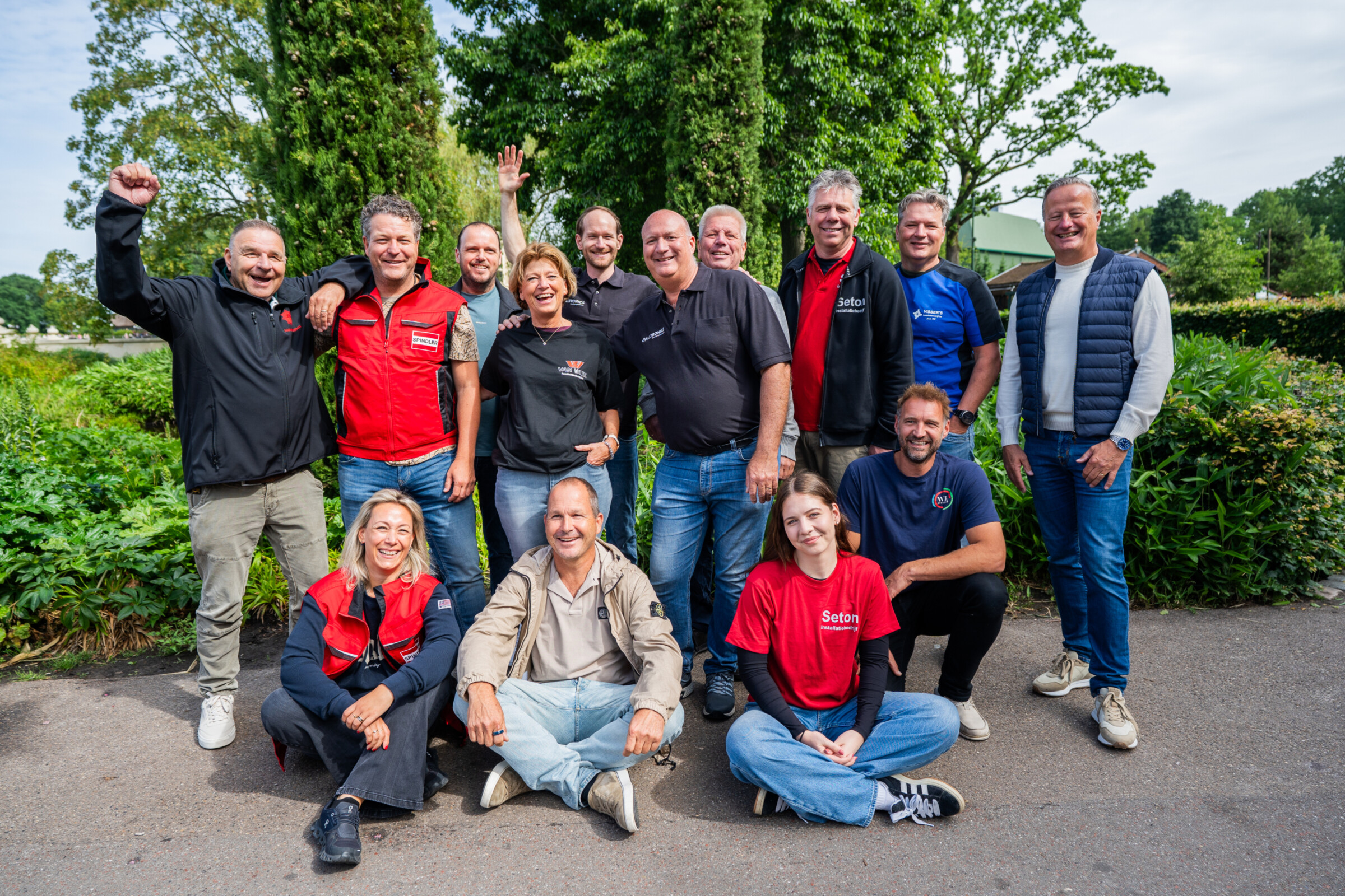 Groepsfotos Spindler familie