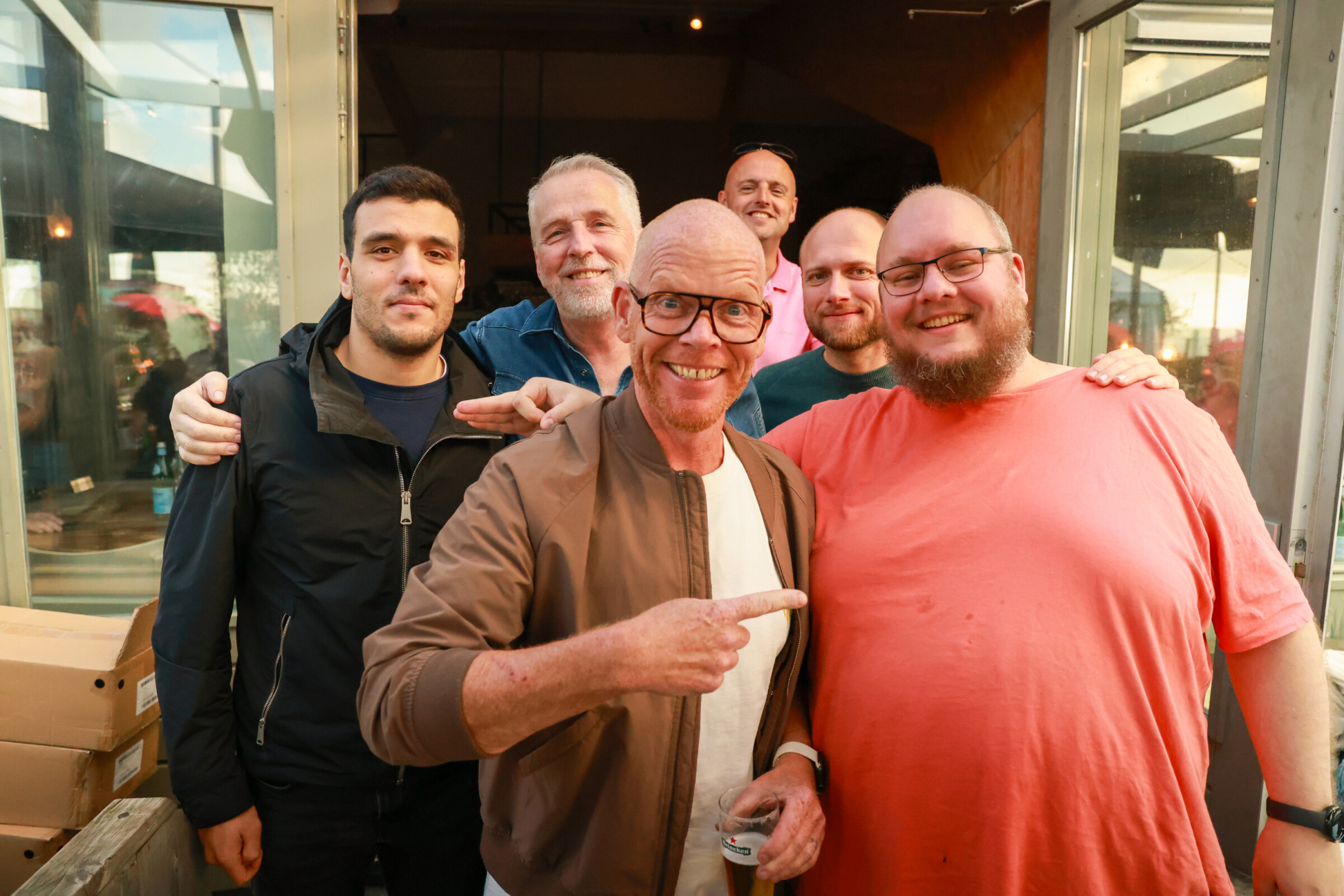 Teamfoto Zomer Barbecue